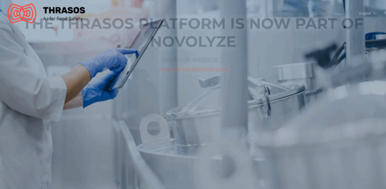 Thrasos: Enhancing Food Safety Through Innovative Agri-Food Solutions