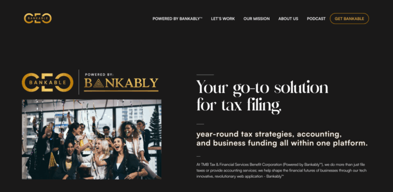 TMB Tax & Financial Services: Comprehensive Tax Solutions and Financial Literacy for Small Businesses