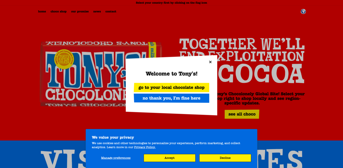 Tony’s Chocolonely