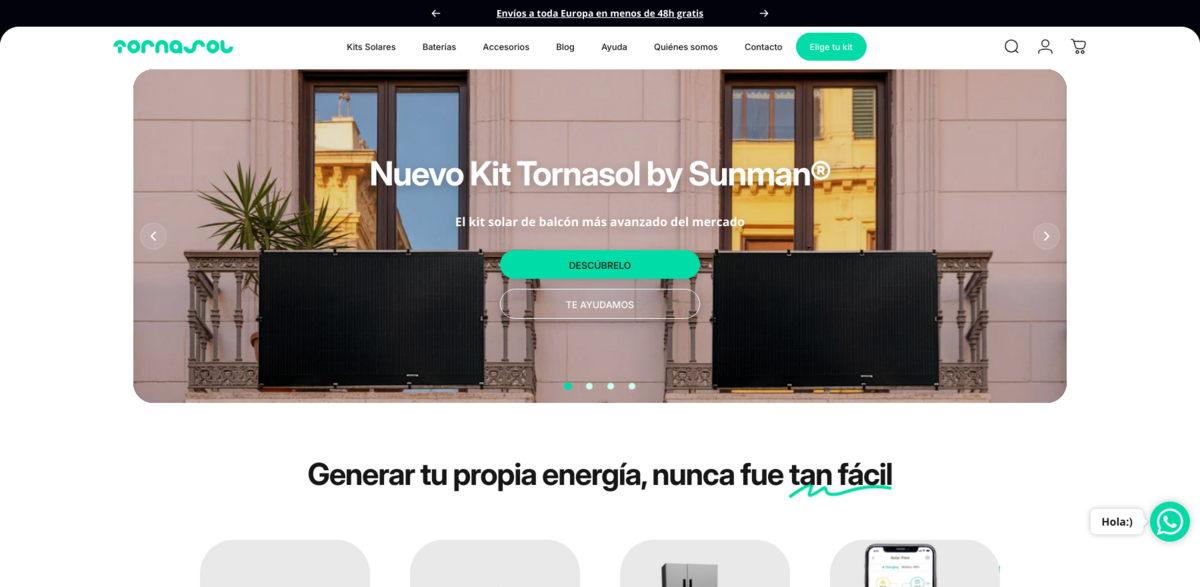 Tornasol Solar Kit