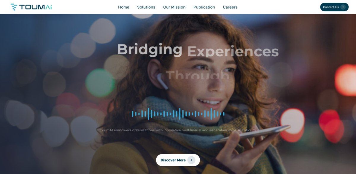 ToumAI voice intelligence