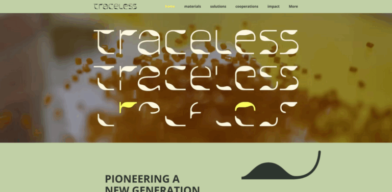 traceless®: Creating Sustainable Materials from Agricultural Waste