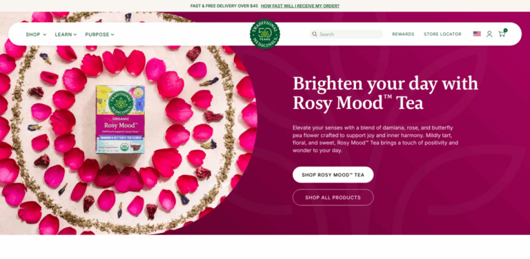 Traditional Medicinals: Herbal Wellness Products for a Healthier Life