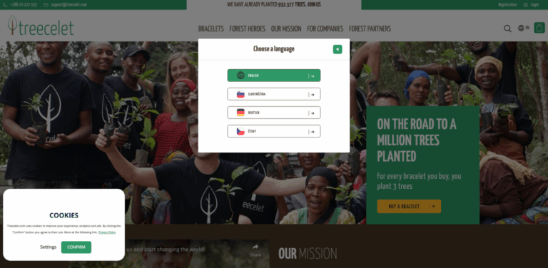 Treecelet: Planting Trees for a Greener Future