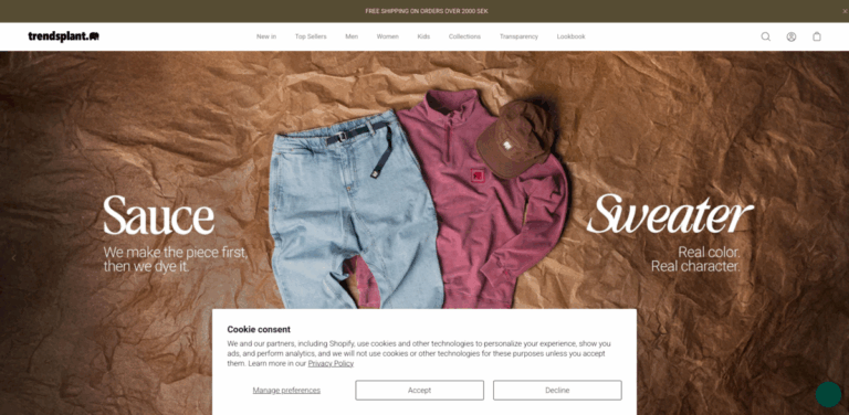 Trendsplant: A Sustainable Lifestyle Brand Committed to Ethical Fashion