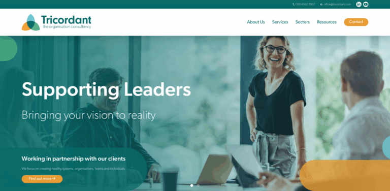 Tricordant: Empowering Organisations for Sustainable Change