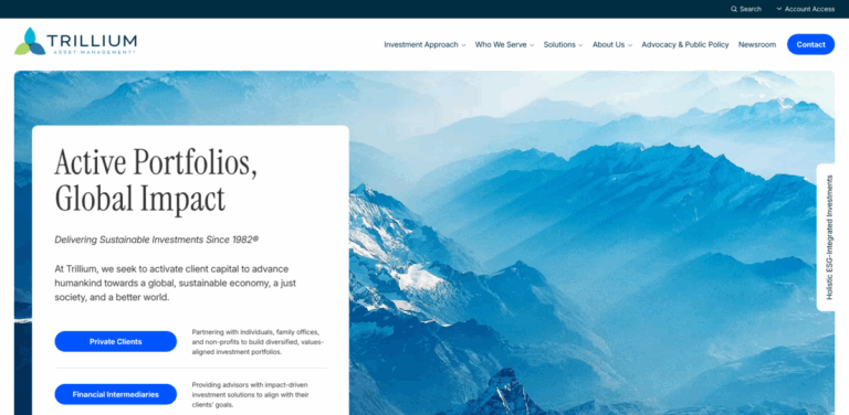 Trillium Asset Management: Investing for a Sustainable Future