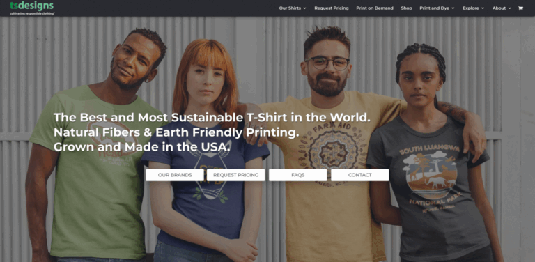 TS Designs: Sustainable T-Shirt Manufacturing in the USA