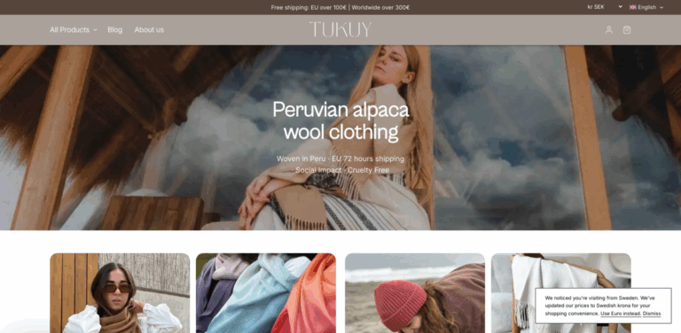 Tukuy: Authentic Alpaca Wool Creations from Peru