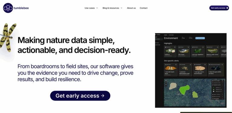 Tumblebee: Simplifying Biodiversity Data for Sustainable Decision-Making