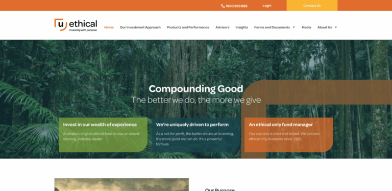 U Ethical: Australia’s Ethical Fund Manager Committed to Sustainable Investing