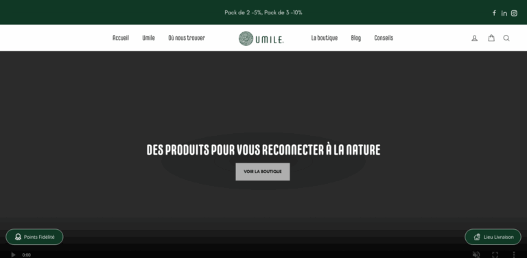 UMILE: Reconnecting People with Nature Through Natural Products