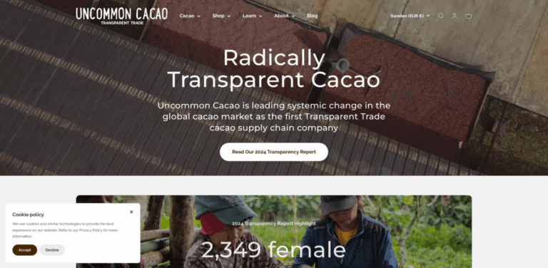 Uncommon Cacao: Transforming the Cacao Supply Chain with Transparency