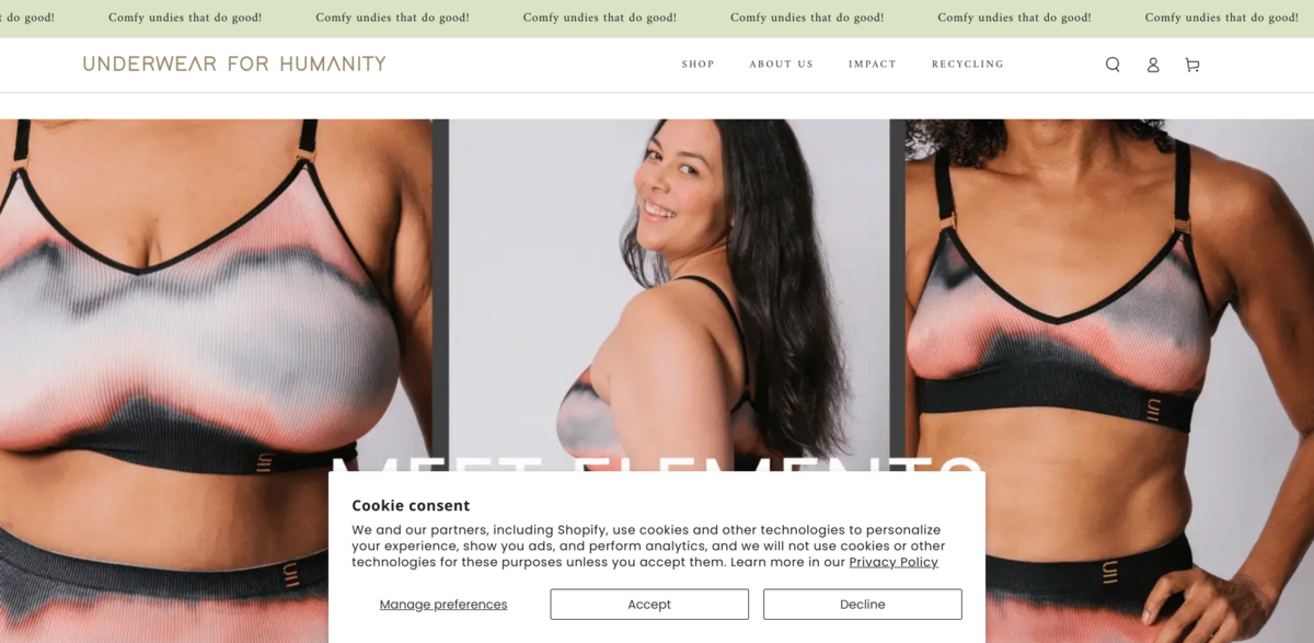 sustainable underwear