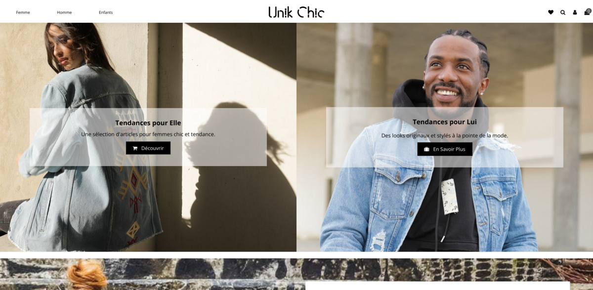 Unik Chic fashion platform