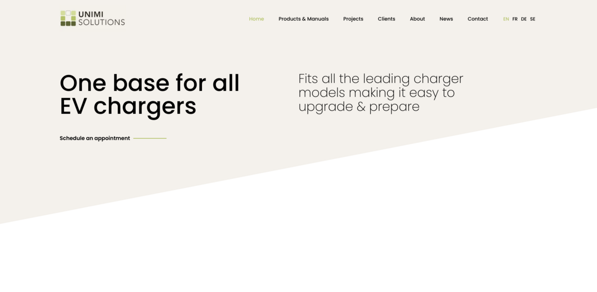 Unimi EV charging solutions