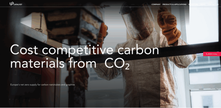 UP Catalyst: Transforming CO₂ Emissions into Sustainable Carbon Materials