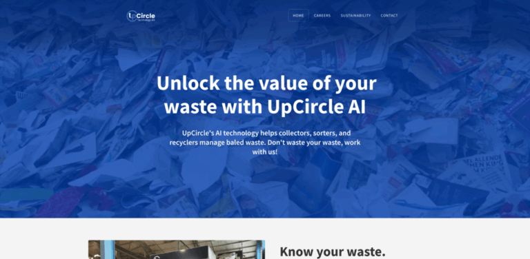 UpCircle AI: Transforming Waste Management with Advanced Technology