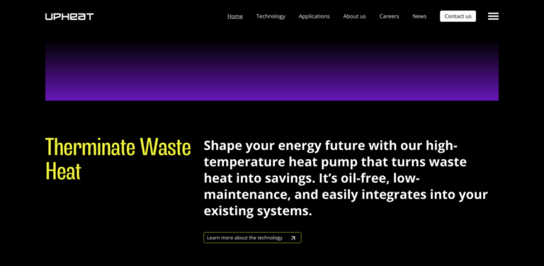 Upheat: Transforming Waste Heat into Energy Savings for Industries