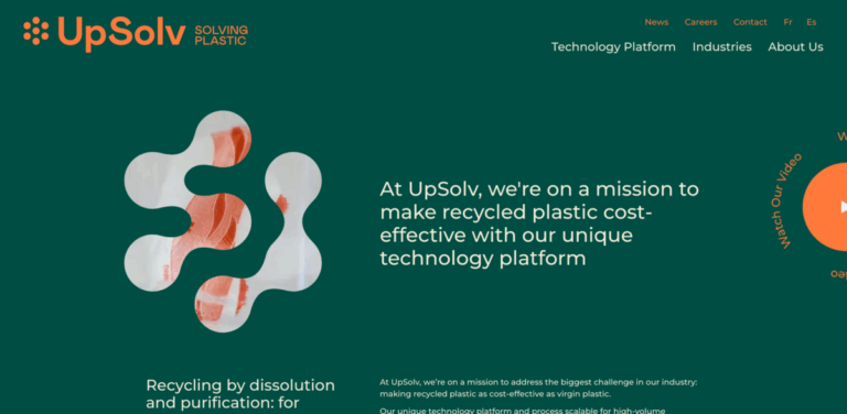 UpSolv: Innovative Solutions for Recycling Contaminated Plastics