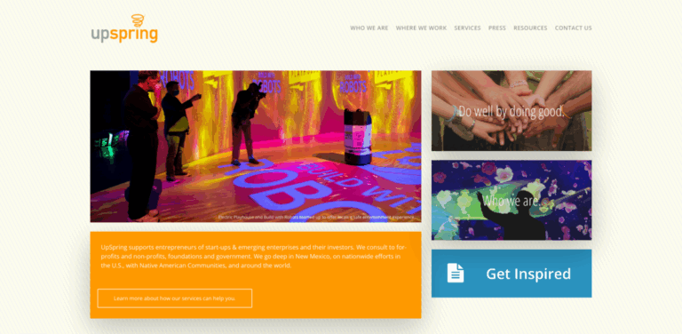 UpSpring: Supporting Sustainable Ventures Through Expert Consulting