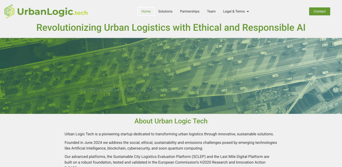 Urban Logistics Sustainability