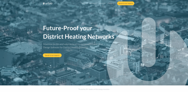 Urbio: Streamlining District Heating Planning with AI-Driven Software