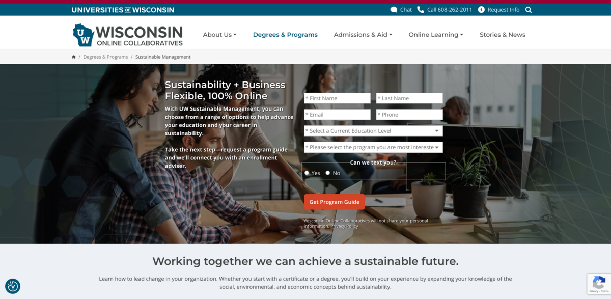 UW Sustainable Management