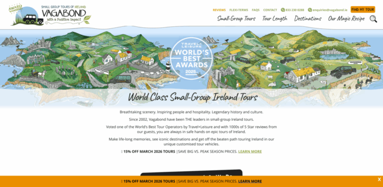 Vagabond and Driftwood: Authentic Tours of Ireland for Every Traveler
