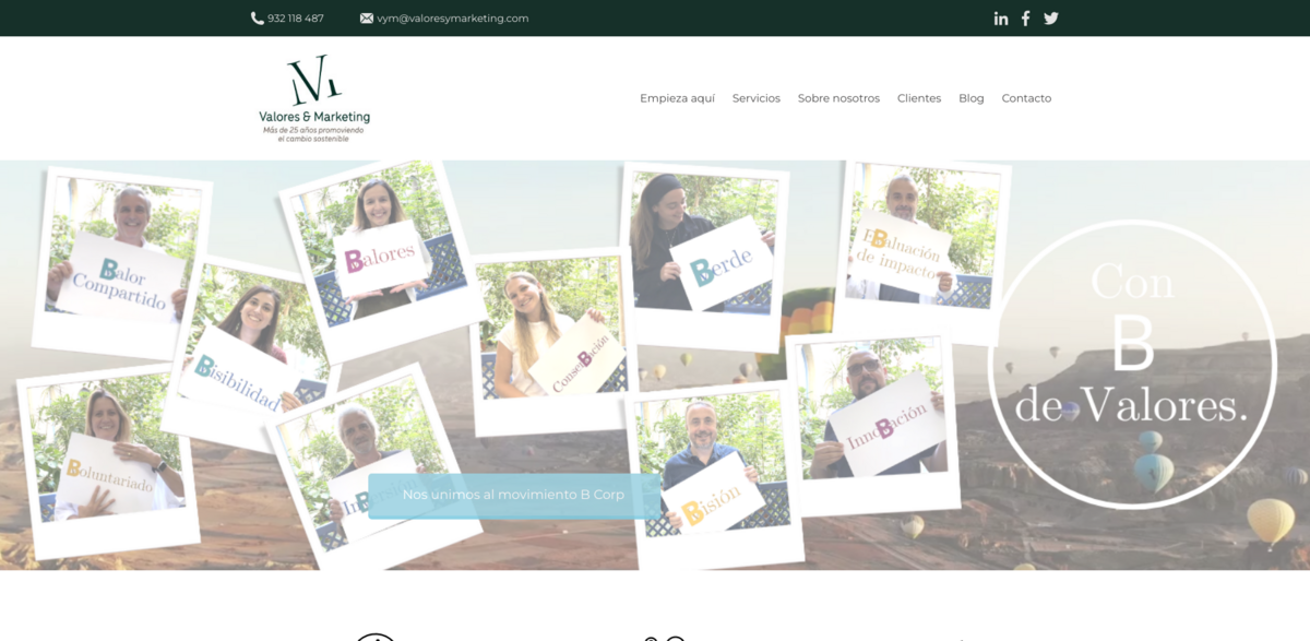 Valores & Marketing ESG guidance