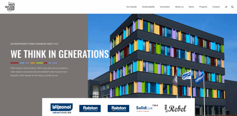 Koninklijke Van Wijhe Verf: Crafting Sustainable Paint Solutions Since 1916