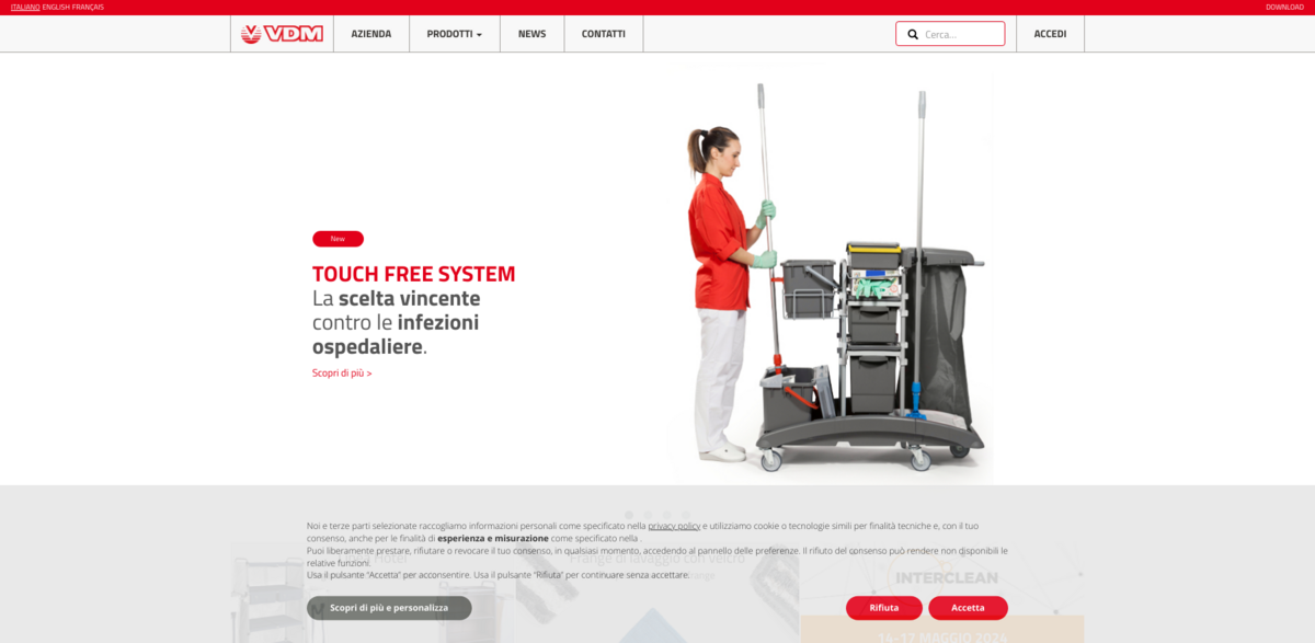 VDM professional cleaning equipment