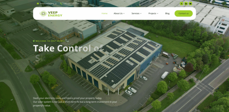 Veep Energy: Leading Solar Solutions for Sustainable Commercial Spaces