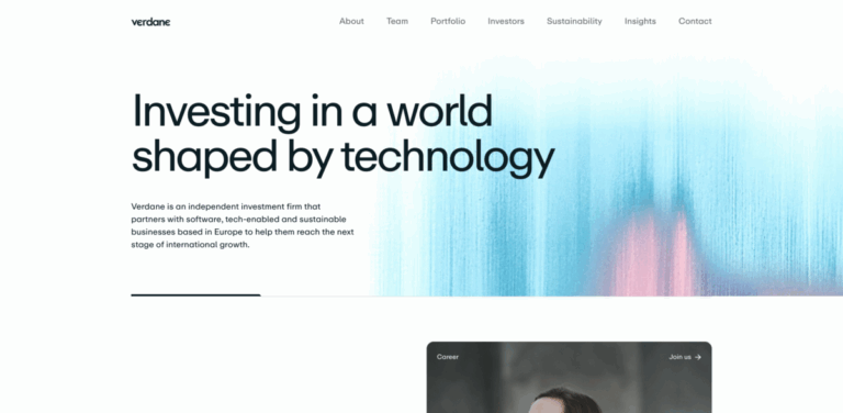 Verdane: Empowering Sustainable Growth for Tech-Enabled Businesses in Europe