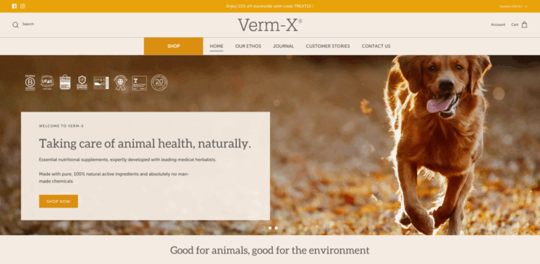 Verm-X: Natural Solutions for Animal Health and Well-being