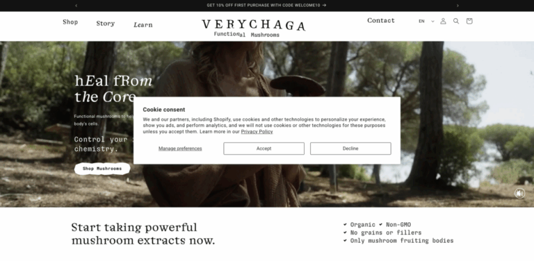 VeryChaga: Harnessing the Healing Power of Functional Mushrooms
