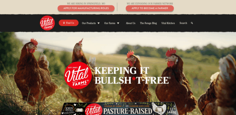 Vital Farms: Ethical Food Production with Pasture-Raised Eggs