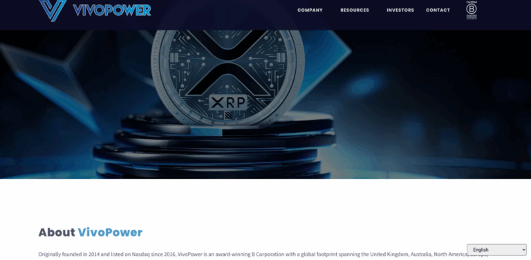 VivoPower: Delivering Sustainable Energy and Digital Solutions Globally