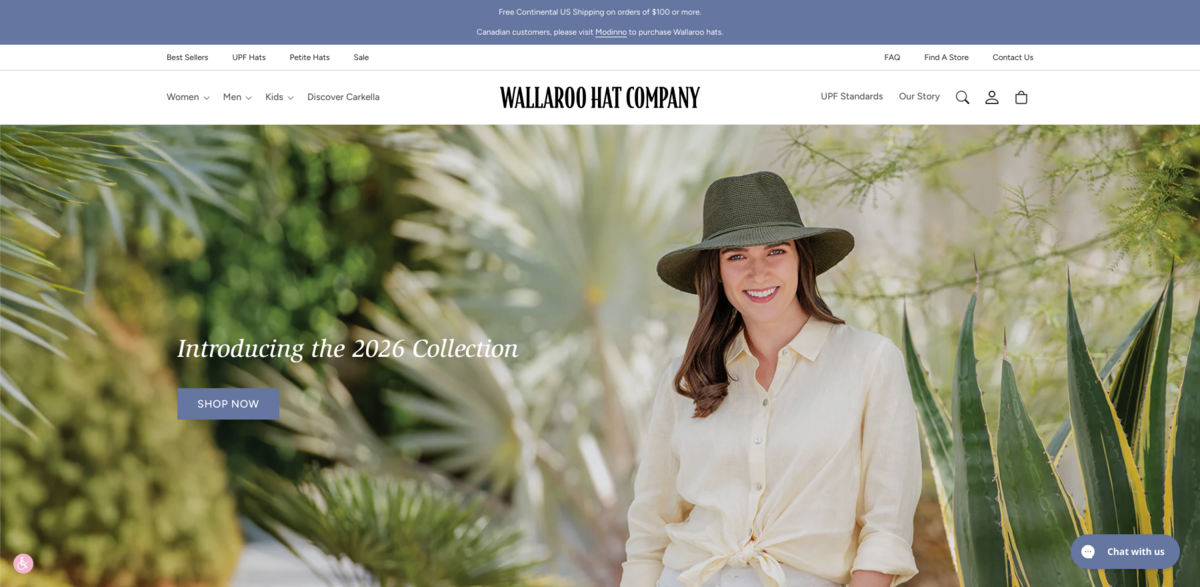 Wallaroo Hat Company sun hats