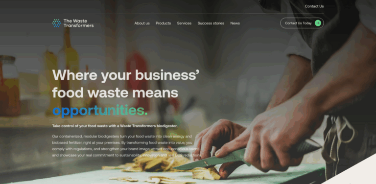 Waste Transformers: Transforming Food Waste into Renewable Energy and Fertilizer