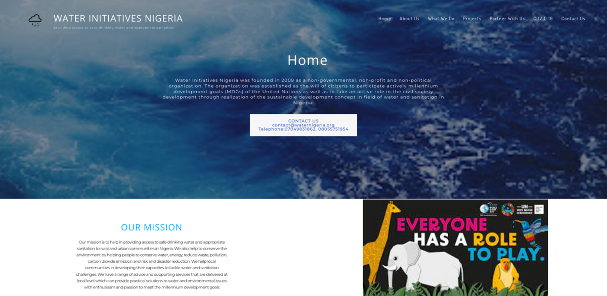 Water Initiatives Nigeria