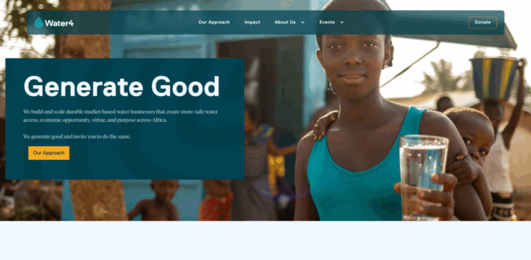 Water4: Building Sustainable Water Solutions Across Africa