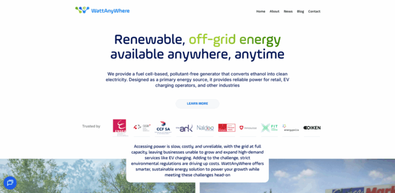 WattAnyWhere: Mobile Generators for Clean, Renewable Energy