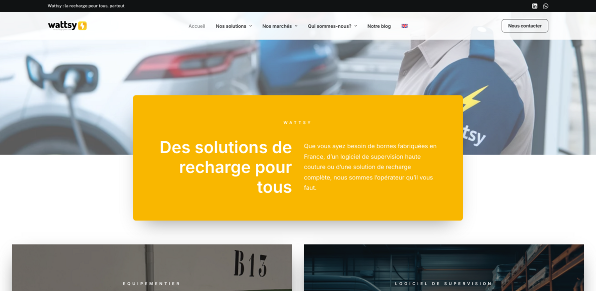 Wattsy charging solutions