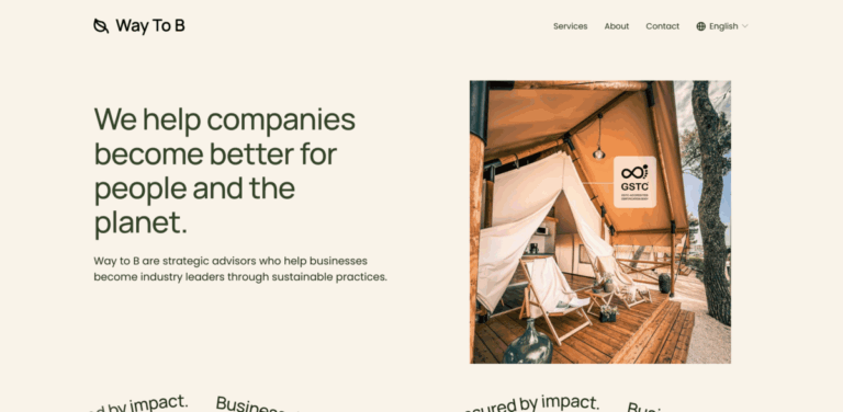 Way to B: Strategic Advisory for Sustainable Business Practices