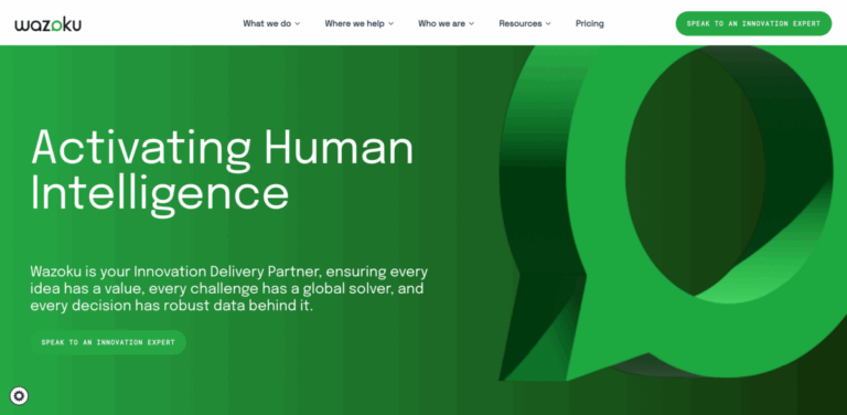 Wazoku: Your Partner in Innovation Delivery and Management