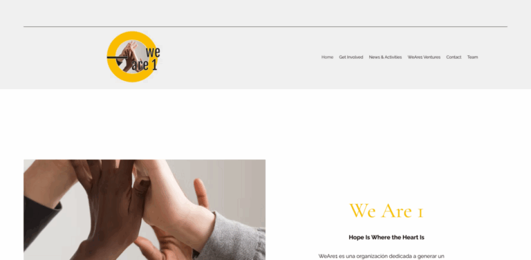 WeAre1: Empowering Vulnerable Communities Through Sustainable Development