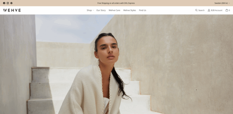 WEHVE: Crafting Sustainable Luxury from Merino Wool