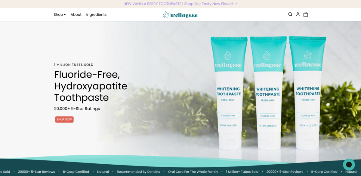 Wellnesse natural personal care