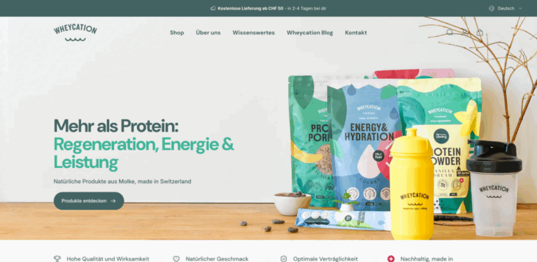 Wheycation: Transforming Swiss Whey into Sustainable Nutrition